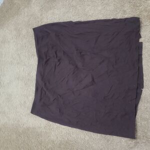 Dark Brown Skirt
